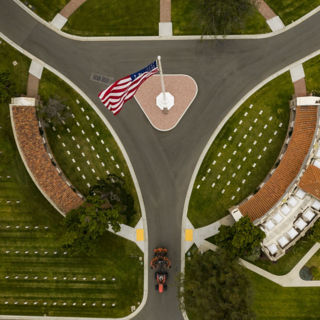 American service member cemetery