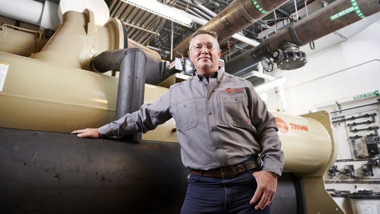 Technician Chiller Indoors