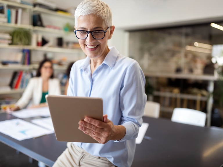 CEO owner leader company staff member portrait, possibly finance, accountant, attorney, manager