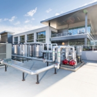 Air-Cooled Thermal Energy Storage System at Davidson