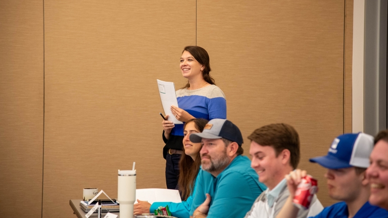 Chrystelle Le Roux in Contractor Training