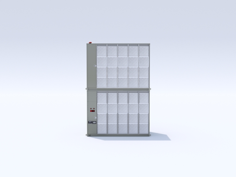 Fan Coil Wall Painted Full Front with Background - Data Centers - TCDC