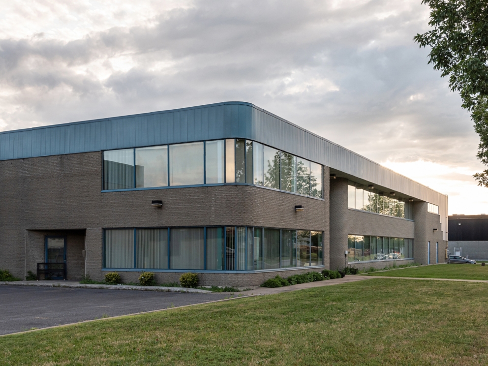 Small business building exterior
