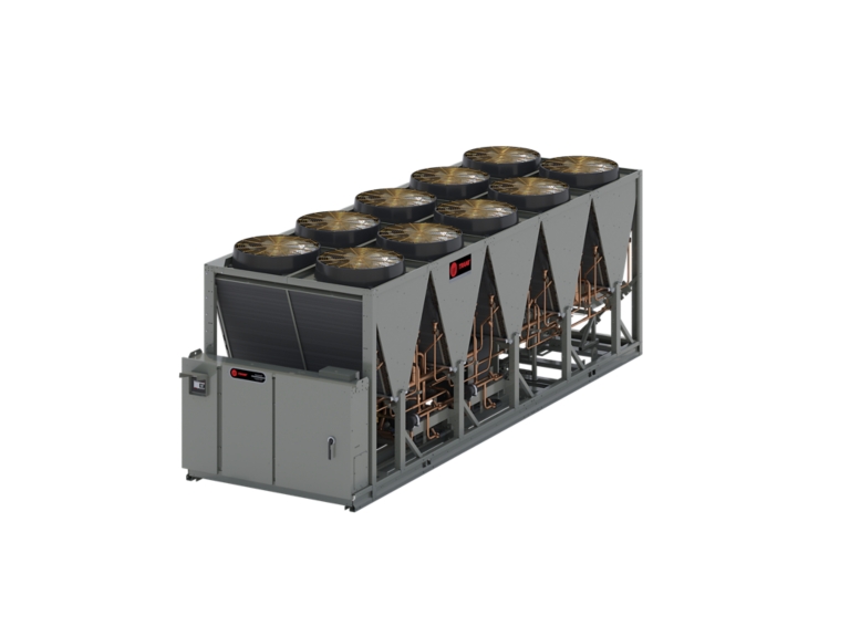 Trane’s air-cooled chillers and heat pumps are designed for efficiency and sustainability