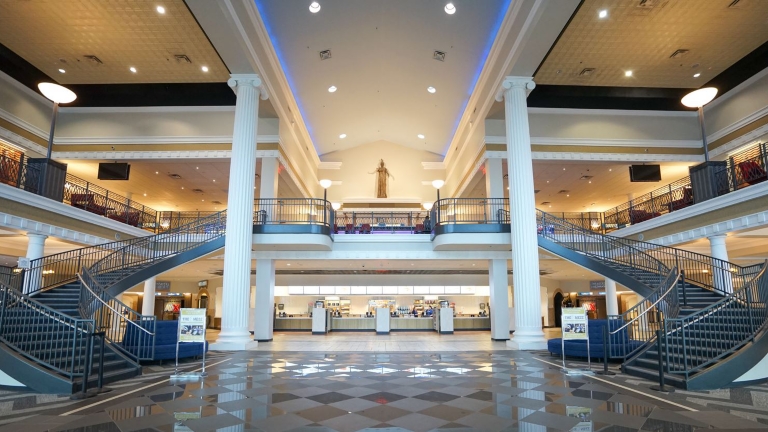 Santikos Theater interior entrance