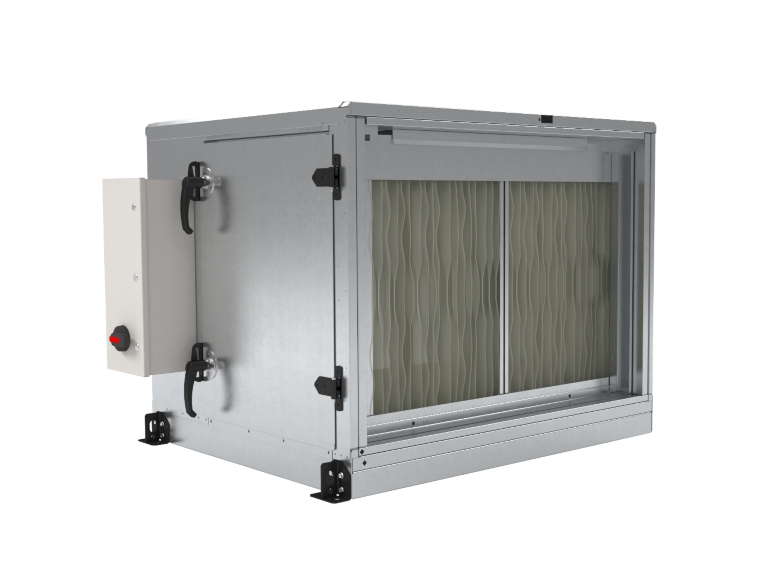 Trane TCACS catalytic cleaning system features advanced filtration and germ-killing UV light