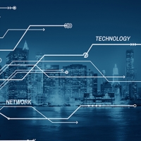 Global Communication Networing Connection Concept